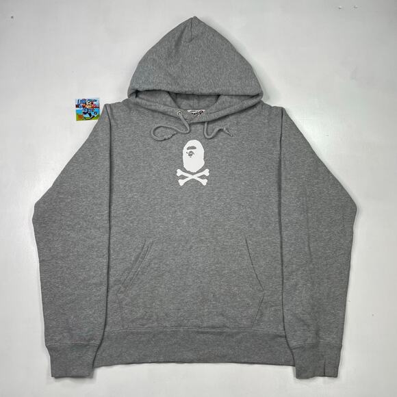 BAPE Pirate Store Crossbones Pullover Hoodie Size L - Picture 1 of 8